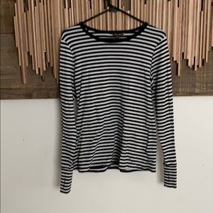 Long sleeve striped shirt